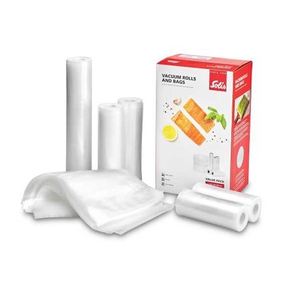 מארז שקיות וגלילי ואקום מבית SOLIS השוויצרית SOLIS Value Pack מארז שקיות וגלילי ואקום מבית SOLIS השוויצרית SOLIS Value Pack