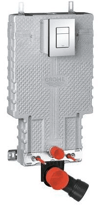 מיכל הדחה סמוי גרואה GROHE דגם 38825000 + לחצן UNISET מיכל הדחה סמוי גרואה GROHE דגם 38825000 + לחצן UNISET