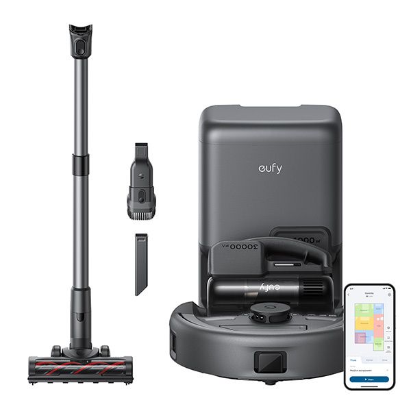 שואב אבק רובוטי משולב שואב מוט ידני Anker Eufy אנקר E20 Robot Vacuum שואב אבק רובוטי משולב שואב מוט ידני Anker Eufy אנקר E20 Robot Vacuum