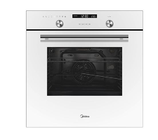 תנור אפיה בנוי Midea מידאה N5M90E5-W 6762 לבן תנור אפיה בנוי Midea מידאה N5M90E5-W 6762 לבן