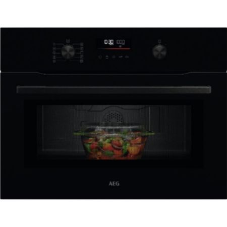 מיקרוגל בנוי AEG א.א.ג זכוכית שחורה ACM51401B מיקרוגל בנוי AEG א.א.ג זכוכית שחורה ACM51401B