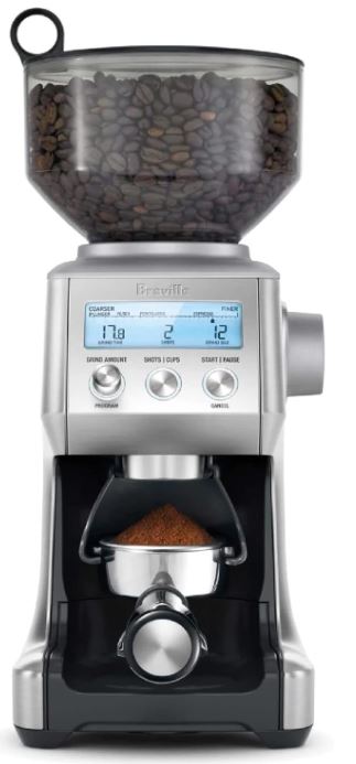 מטחנת קפה מקצועית BREVILLE בריוויל the Smart Grinder Pro™ BCG820 מטחנת קפה מקצועית BREVILLE בריוויל the Smart Grinder Pro™ BCG820