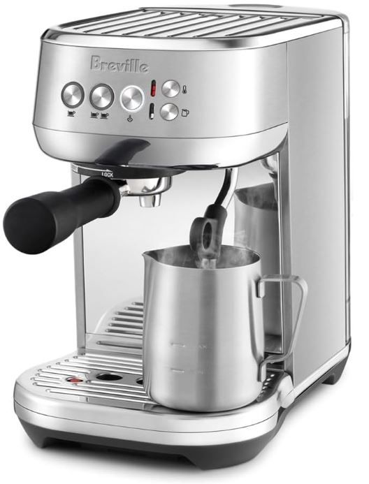 מכונת קפה קומפקטית BREVILLE בריוויל The Bambino™ Plus BES500BSS מכונת קפה קומפקטית BREVILLE בריוויל The Bambino™ Plus BES500BSS