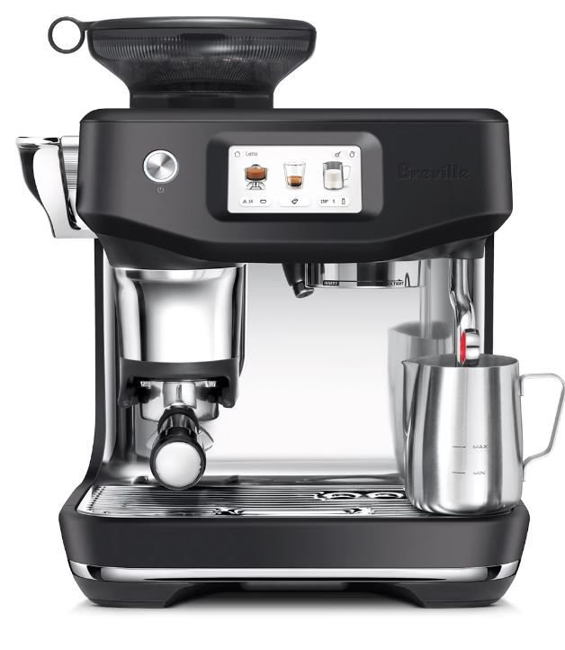 מכונת אספרסו breville בריוויל Barista Touch Impress דגם BES881 גימור שחור מכונת אספרסו breville בריוויל Barista Touch Impress דגם BES881 גימור שחור