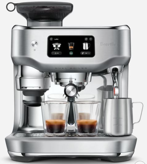 מכונת אספרסו SAGE סייג' SES995BSS - the Oracle Dual Boiler מכונת אספרסו SAGE סייג' SES995BSS - the Oracle Dual Boiler