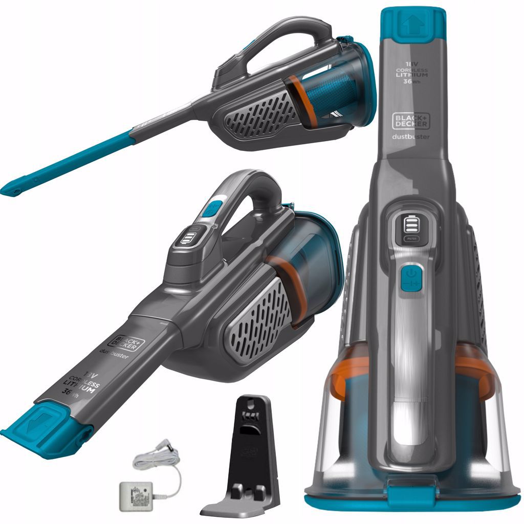 שואב אבק ידני נטען BLACK & DECKER בלק אנד דקר BHHV520BF שואב אבק ידני נטען BLACK & DECKER בלק אנד דקר BHHV520BF