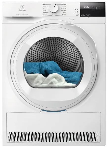 מייבש כביסה Electrolux אלקטרולוקס EDH6283BM מייבש כביסה Electrolux אלקטרולוקס EDH6283BM