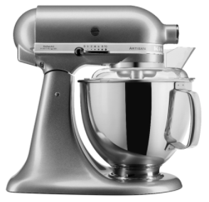 מיקסר Kitchenaid ניופאן דגם ksm175 צבע: כסף ECU מיקסר Kitchenaid ניופאן דגם ksm175 צבע: כסף ECU