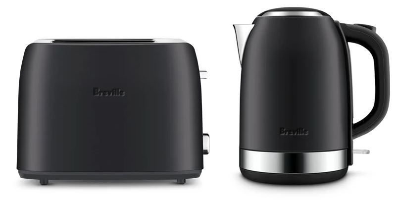 סט ארוחת בוקר קומקום חשמלי + מצנם Breville בריוויל the Breakfast Pack LKT640MTB™ סט ארוחת בוקר קומקום חשמלי + מצנם Breville בריוויל the Breakfast Pack LKT640MTB™