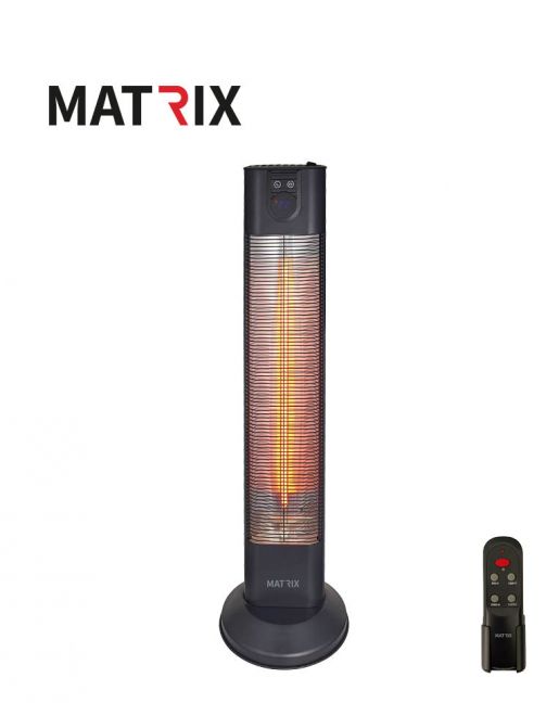 תנור חימום מגדל MATRIX מטריקס IP34 EIFFEL CARBON + שלט MX-EIFFEL-2000W-RC תנור חימום מגדל MATRIX מטריקס IP34 EIFFEL CARBON + שלט MX-EIFFEL-2000W-RC