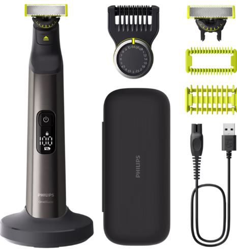 מכונת תספורת Philips פיליפס OneBlade Pro QP6652/61 מכונת תספורת Philips פיליפס OneBlade Pro QP6652/61