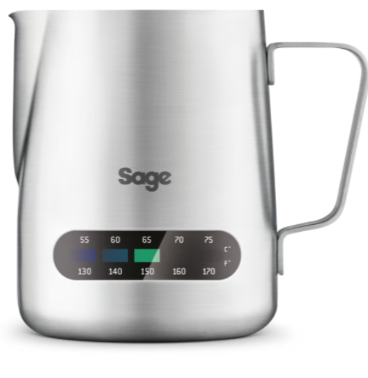 כד הקצפה מנירוסטה עם מד טמפרטורה מובנה Sage סייג' SES003BSS כד הקצפה מנירוסטה עם מד טמפרטורה מובנה Sage סייג' SES003BSS