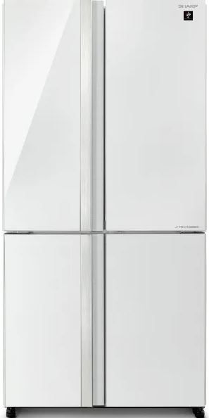 מקרר 4 דלתות זכוכית שחורה SHARP שארפ דגם SJ8942 מקרר 4 דלתות זכוכית שחורה SHARP שארפ דגם SJ8942