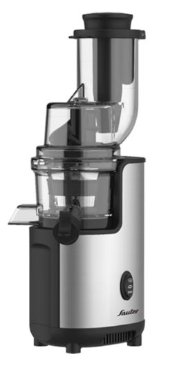 מסחטת מיץ איטית סחיטה טבעית בטכנולוגיית כבישה קרה Sauter סאוטר SJE2025 מסחטת מיץ איטית סחיטה טבעית בטכנולוגיית כבישה קרה Sauter סאוטר SJE2025