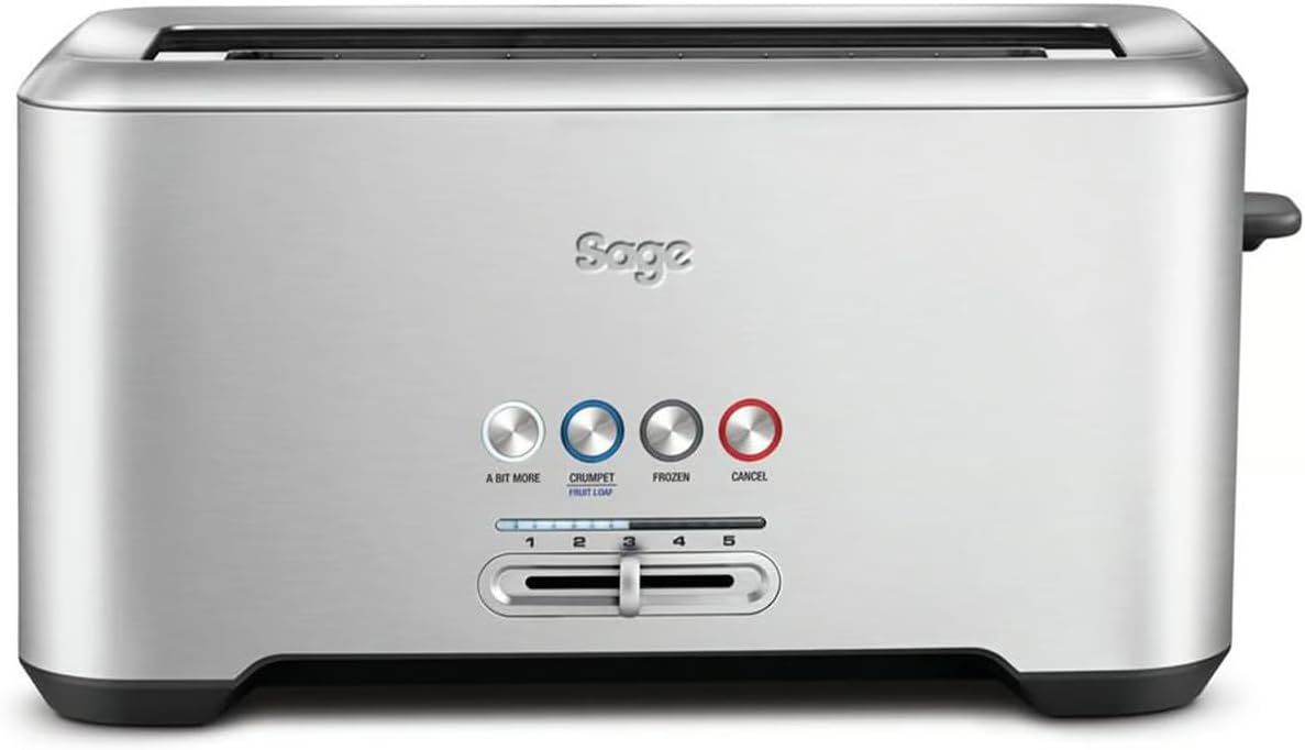 טוסטר מצנם 4 פרוסות SAGE סייג' STA730BSS טוסטר מצנם 4 פרוסות SAGE סייג' STA730BSS
