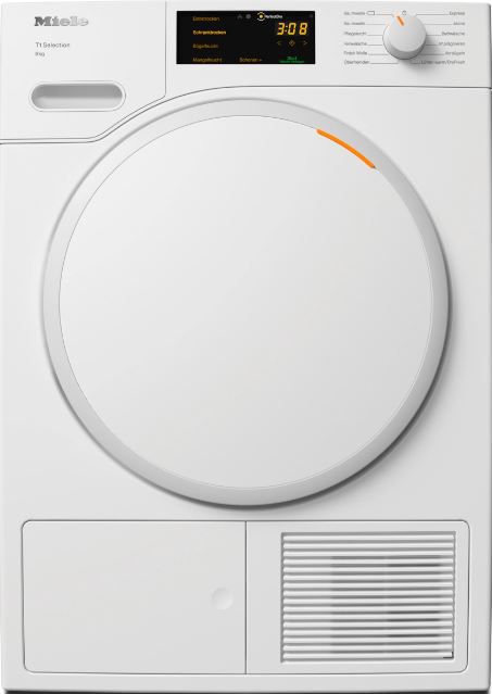 מייבש כביסה 8 ק"ג Miele מילה TSC223WP מייבש כביסה 8 ק"ג Miele מילה TSC223WP