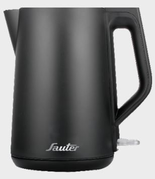 קומקום חשמלי 1.5 ליטר Sauter סאוטר WKK220 גימור שחור קומקום חשמלי 1.5 ליטר Sauter סאוטר WKK220 גימור שחור