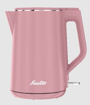 קומקום חשמלי 1.5 ליטר Sauter סאוטר WKK220 גימור ורוד קומקום חשמלי 1.5 ליטר Sauter סאוטר WKK220 גימור ורוד